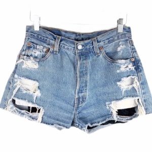 Urban Renewal Denim Shorts